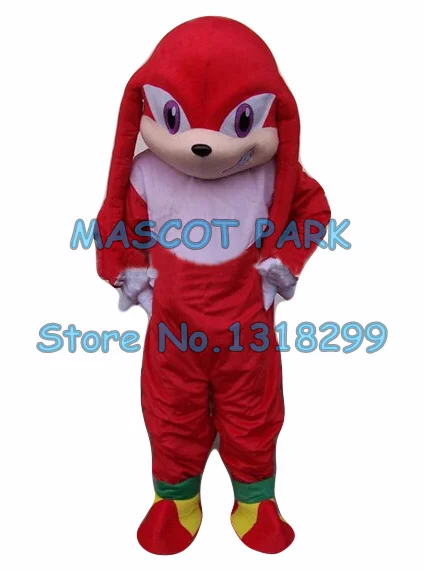 Популярный мультяшный талисман эхидна костюм талисмана размер для взрослых