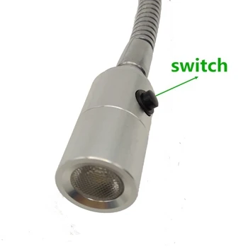 12 В 24 в 110 220 1 Вт светодиодсветодиодный лампы для чтения с поворотным рычагом