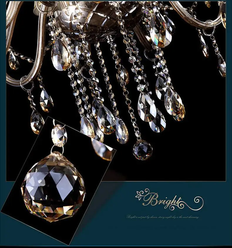 Большая Потолочная люстра с 12 светодиодами для виллы отеля антикварные