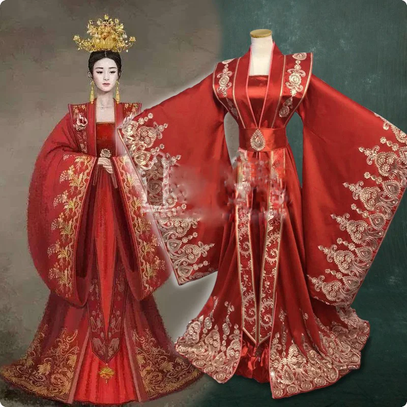 Великолепный свадебный костюм династии Мин для жениха и невесты Hanfu новейшая