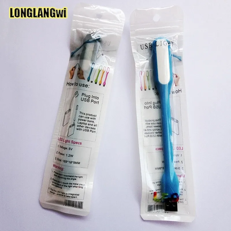 Миниатюрный светодиодный USB светильник гибкая светодиодсветодиодный Ночная