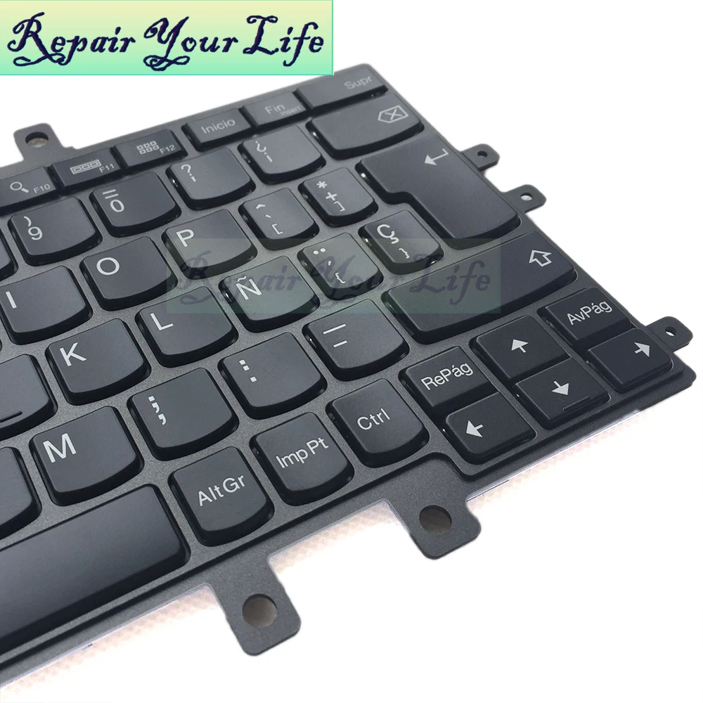 Клавиатура испанская для ноутбука Lenovo Thinkpad Helix 2 20CH 20GH Gen SP раскладка оригинальная