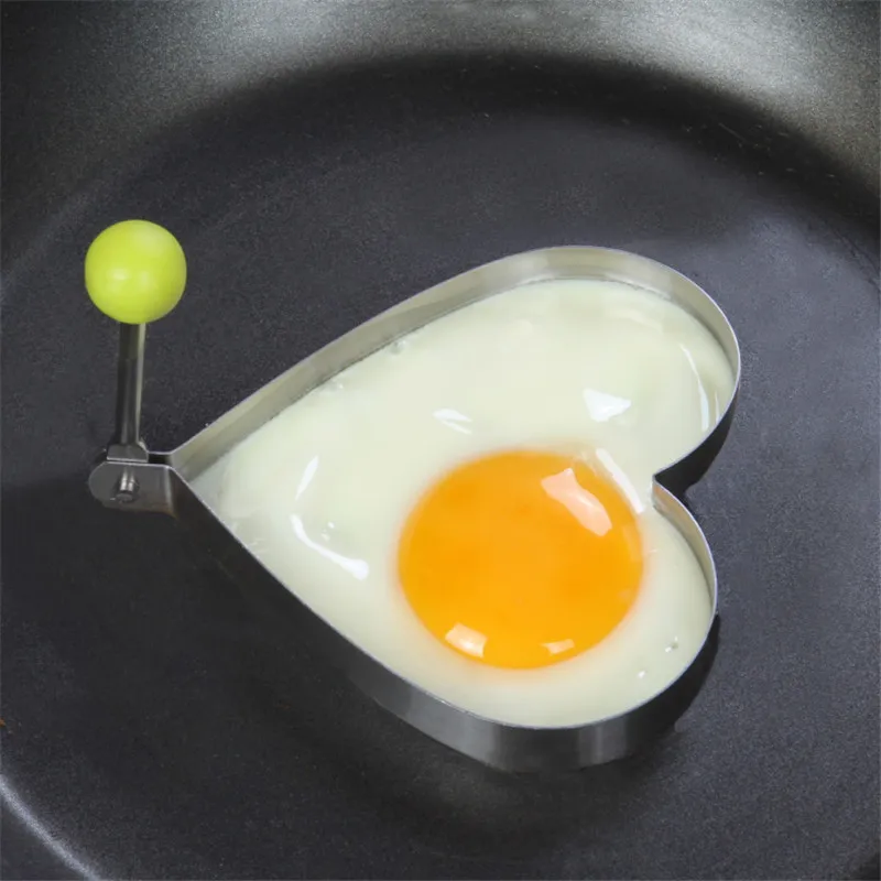 desear 4pcs Stainless Steel Fried Egg Shaper egg Pancake Ring Mould Mold Kitchen Cooking Tools | Дом и сад