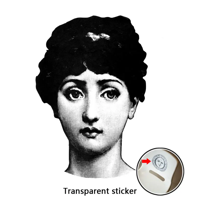 NO.197-220 дизайнерские обои Fornasetti, прозрачные наклейки, наклейки на стену для украшения стен, гостиной, 1 шт - Цвет: 205