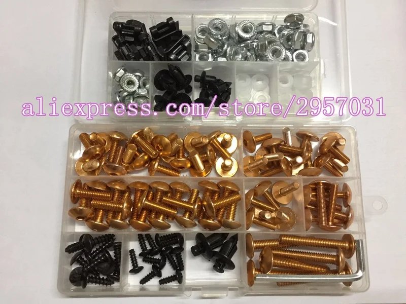 

CJ high quality bolts kit screws for HONDA CBR600 F2 1991-1994 CBR600 F3 1997-1998 CBR600 F4 1999-2000 CBR600 F4i 2001-2007 CBR6