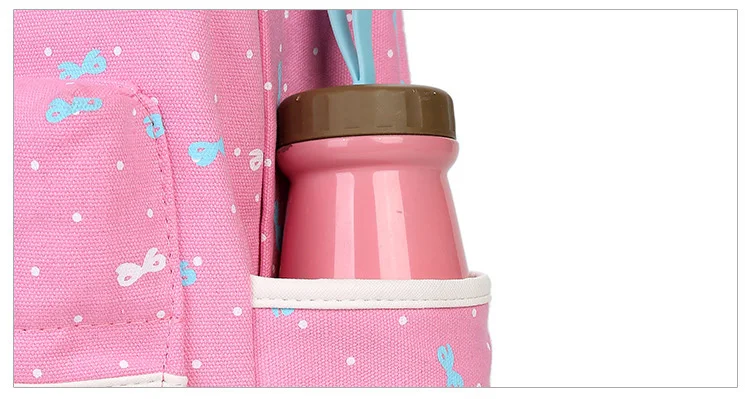 Printing Children Backpacks For Teenagers Girls Lightweight Waterproof School Bags Child Orthopedics Schoolbags 3pcs/set