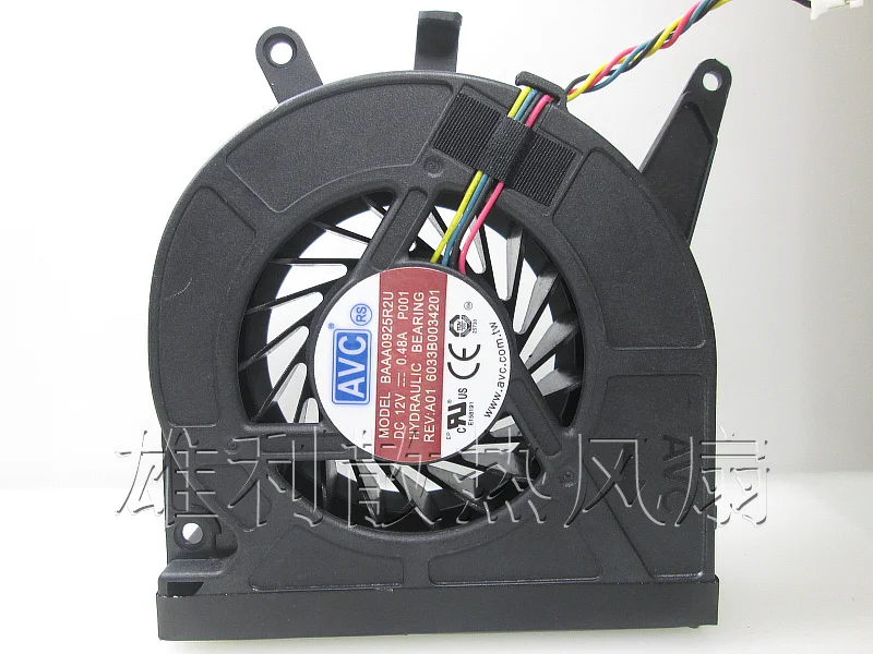 

AVC BAAA0925R2U 12V 0.48A P001 AVC notebook computer integrated cooling fan