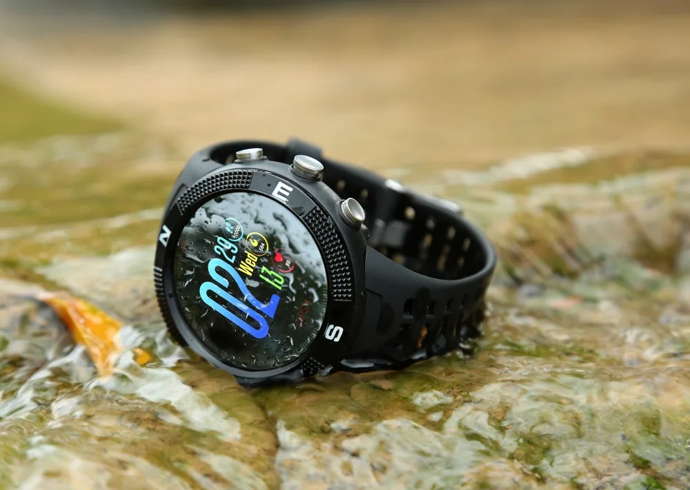 BINSSAW, новинка, IP68, водонепроницаемые, gps, Смарт-часы, F18, цветной экран, большая батарея, Монитор скорости, для мужчин и женщин, спортивные Смарт-часы+ коробка