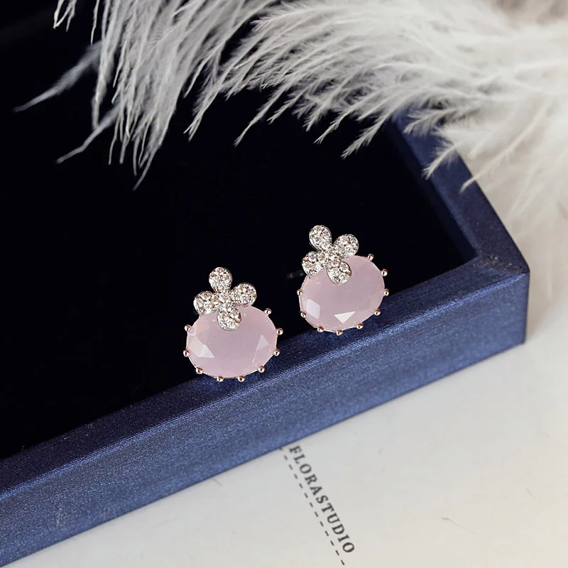 Модные милые маленькие квадратные овальные длинные серьги высшего качества