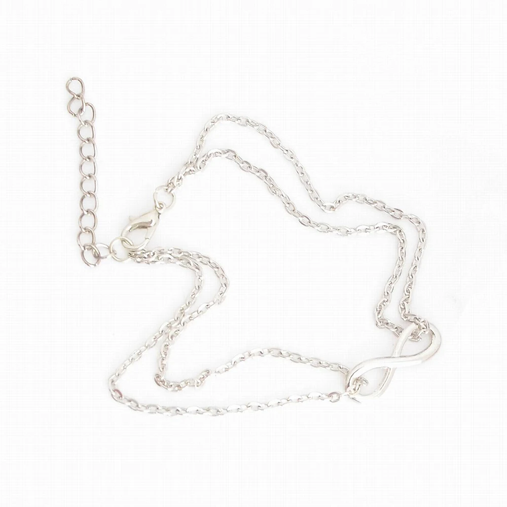 Браслет на ногу из сплава женская пляжная одежда двухслойный браслет со