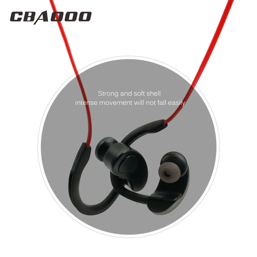 K100 Bluetooth наушники Беспроводные Наушники с ушным крючком Спортивные для бега