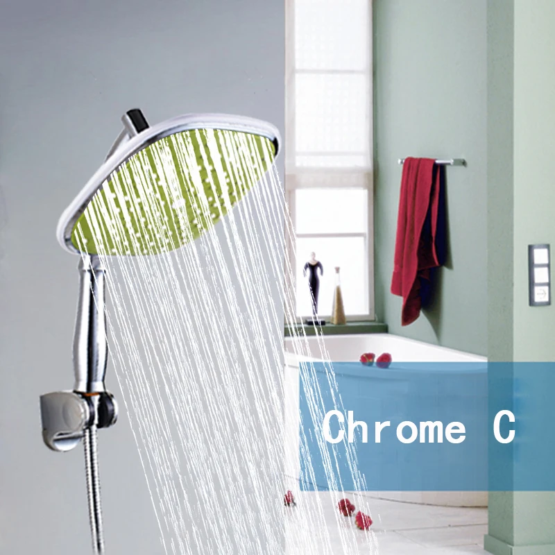 Uythner 8 дюймов хромированная насадка для душа + душевая рукоятка душевой шланг