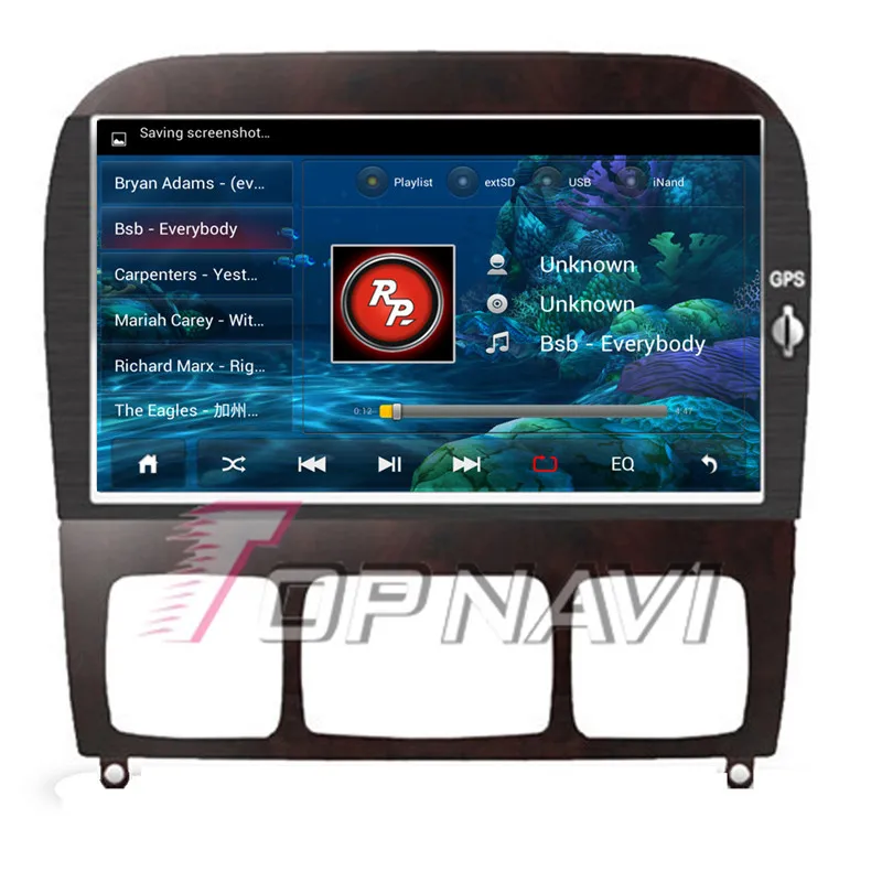 Автомобильный GPS навигатор TOPNAVI 9 дюймов Android 6 0 для Benz S350 (1998 1999 2000 2001 2002 2003 2004 2005)