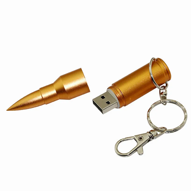 Металлический флэш-накопитель пуля Usb флэш-накопитель Usb флэш-память 8 ГБ/16 ГБ/32 ГБ/64 GB брелок флеш-накопитель флеш-карта Usb 2,0 флеш-накопитель u-диск флеш-накопитель