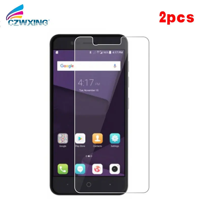 Закаленное стекло для ZTE Blade V8 Mini 2 шт. защитная пленка экрана V 8 V8mini V0850 2.5D |