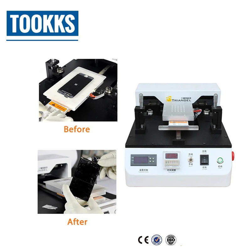 

Built in Vacuum Pump Semi-automatic LCD Separator Touch Screen separator Machine For iPhone Samsung LCD Refurbish