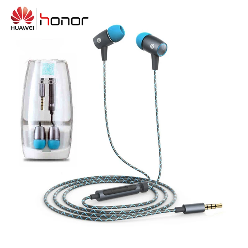 Huawei Honor AM12 плюс проводной In наушники 1 2 м длина противошумные с микрофоном для игр
