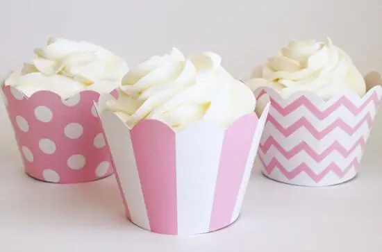 36 шт./лот 3 вида конструкций 8 видов цветов в горошек печати кекс обертки для