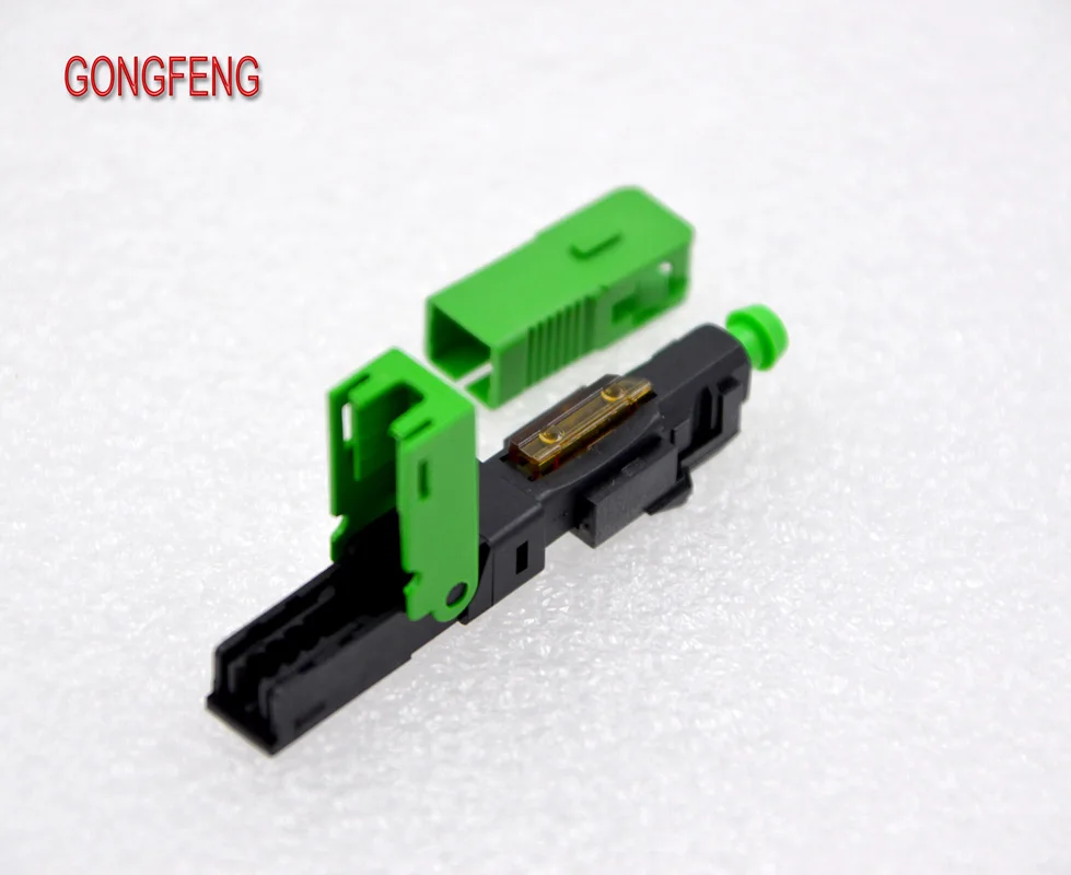 50 шт. Новый полевой монтажный волоконно-оптический Быстрый разъем FTTH SC