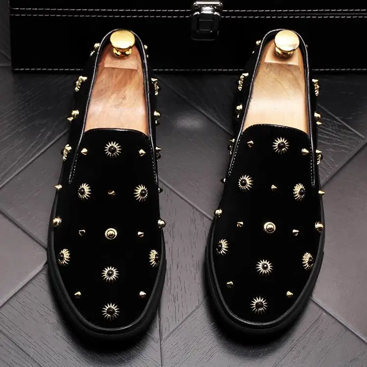 ERRFC/дизайнерская роскошная мужская повседневная обувь черного цвета модные