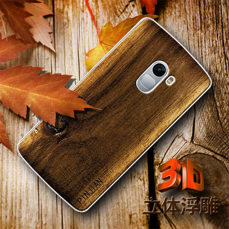 Силиконовые Мягкий Тпу Case Для Lenovo Vibe X3 Lite телефон обложка case текстура древесины