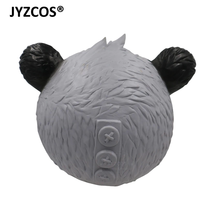 JYZCOS Kid Team Leader розовая маска медведь латексная шлем Funy Animal Косплей Хэллоуин