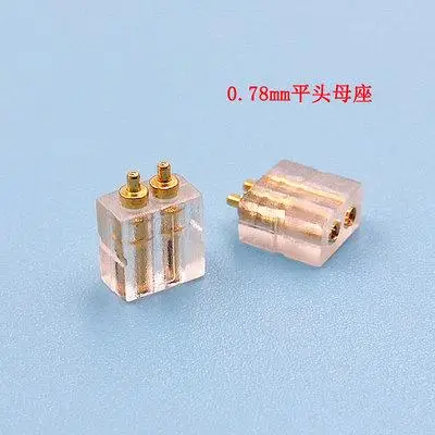Гнездовой разъем 0 78 мм для 18pro UE5 UE10pro UE11pro UE18 UM3X W4R jh192|Аксессуары наушников| |