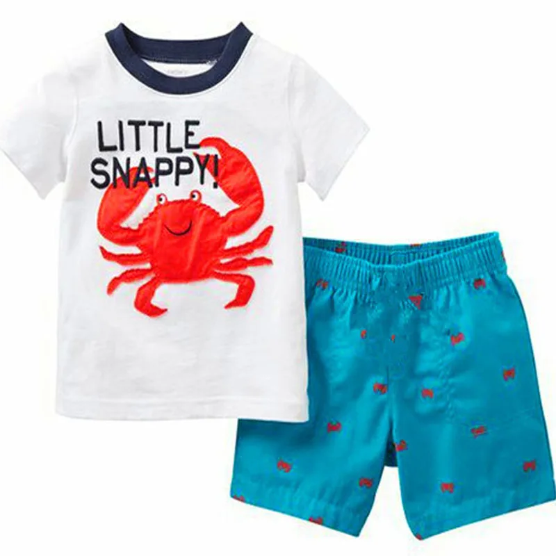 2021 Summer Children Clothing Sets Roupas Infantis Menino Casual Kids Sport Suits Tracksuit For Boys Childrens Clothes Boy New | Детская