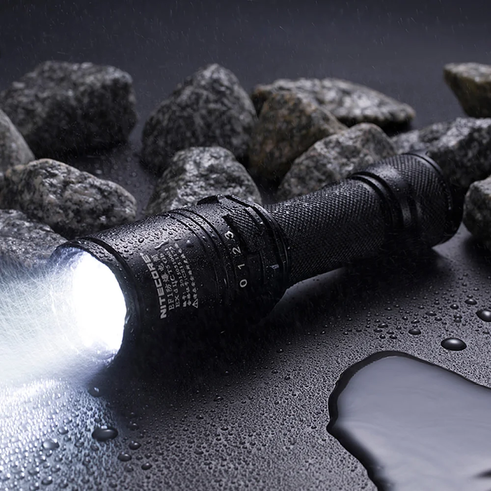 Взрывозащищенный светодиодный тактический фонарик NITECORE EF1 CREE XM L2 U3 830LM ProTorch Ex D II C