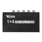 Разветвитель Wiistar SDI 1x4 1 вход на 4 Выход поддерживает ретранслятор сигнала SDHD3G-SDI с адаптером питания SDI разветвитель для камеры