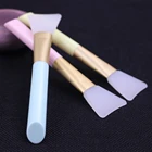 Косметический инструмент силиконовая мягкая кисть для грязи для лица аппликатор щетка без волос с пластиковой ручкой кисти для макияжа инструменты