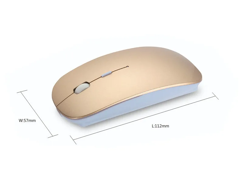 Gmilli 1600 dpi оптическая Bluetooth беспроводная мышь для Macbook Air Pro Win10/Mac ноутбук планшетный ПК