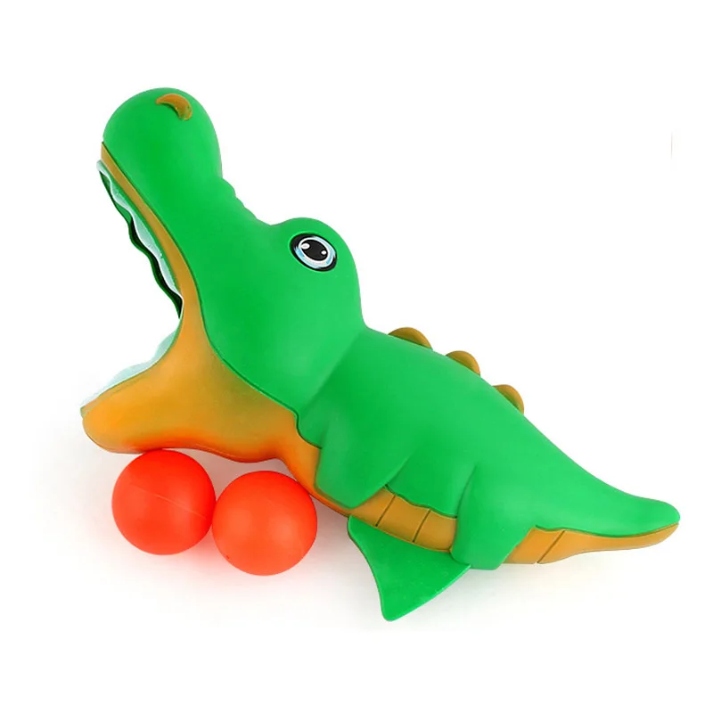 Популярный мультяшный пистолет выброса Поппер для настольного тенниса