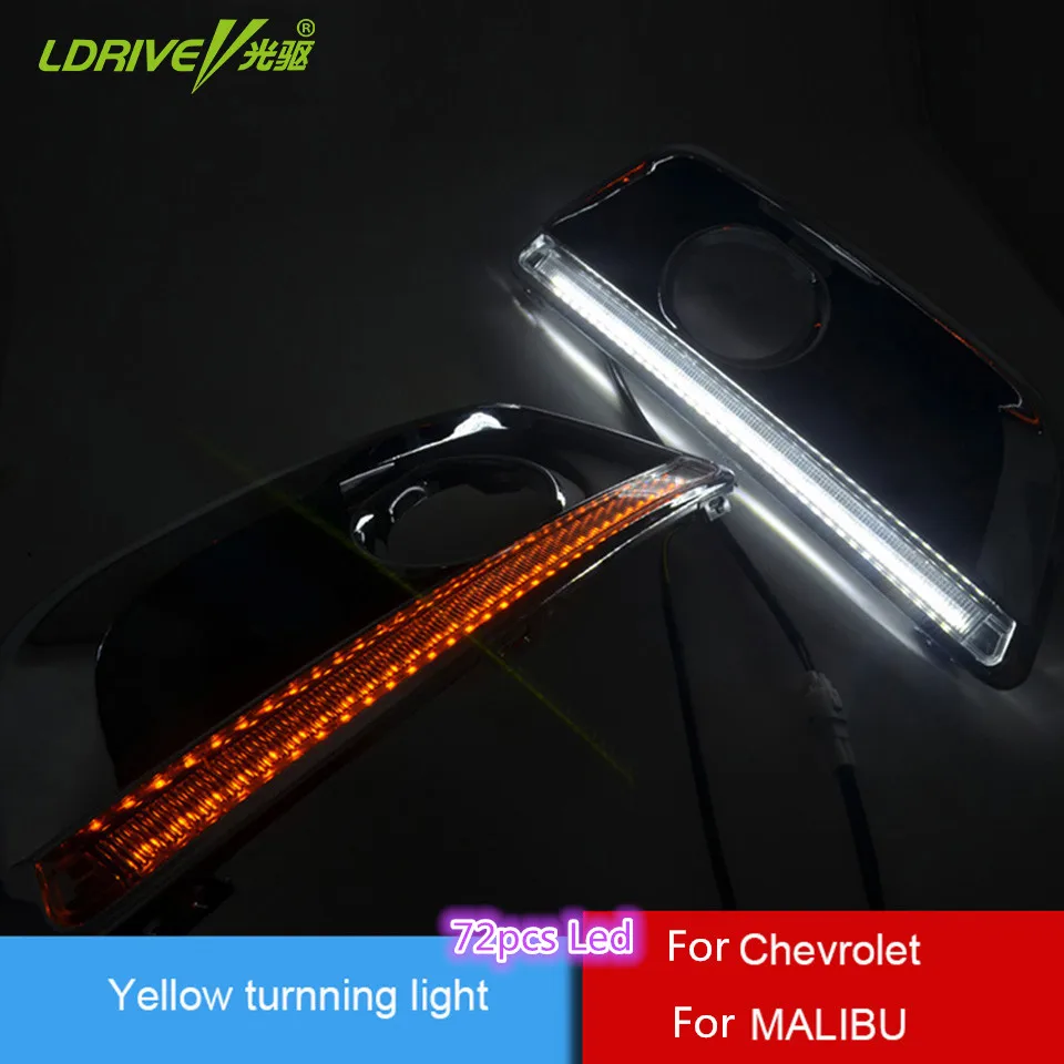 2 шт./компл. Светодиодный дневной Бег светильник 13/ 72 светодиодный DRL лампы