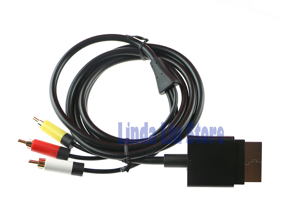 ChengChengDianWan HD TV Композитный Аудио Видео AV кабель для Xbox360 xbox 360 Slim|cord|cord cable |