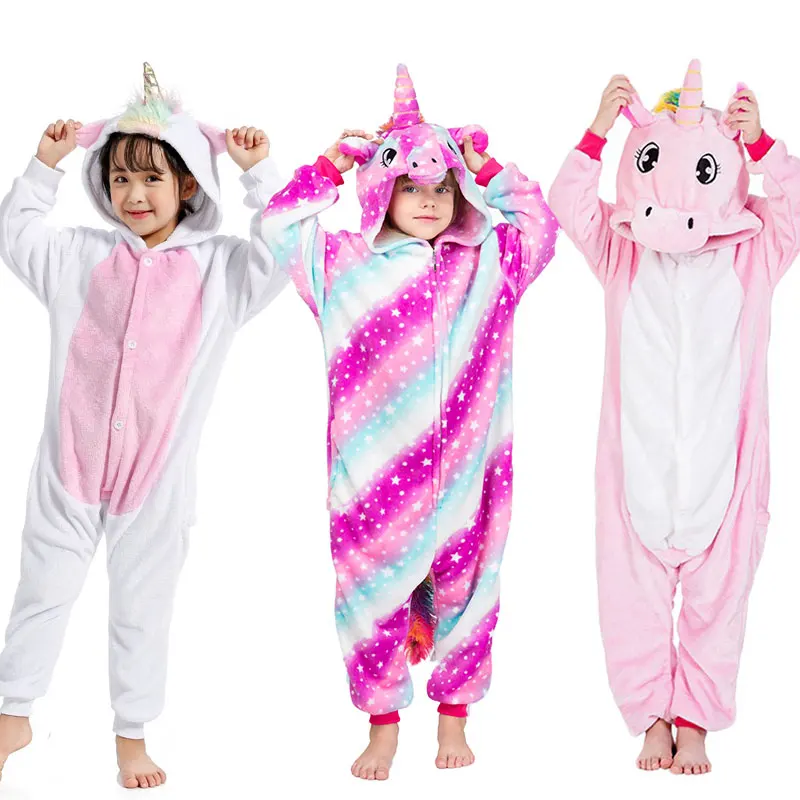 Новинка пижама Кигуруми для взрослых с рисунком животных единорога Тоторо панды