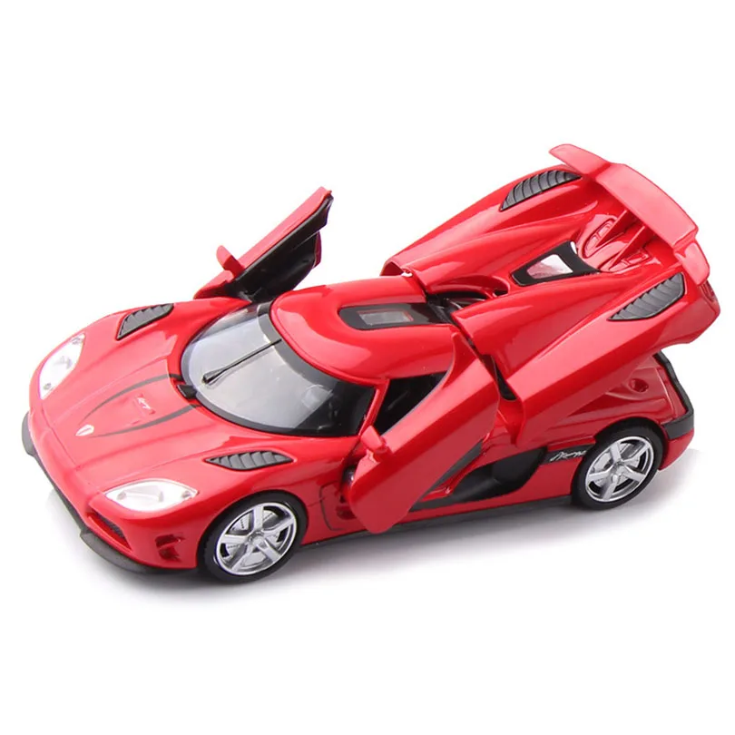 Фото 1:32 моделирование Koenigsegg модель игрушки транспортные средства сплав оттягивать