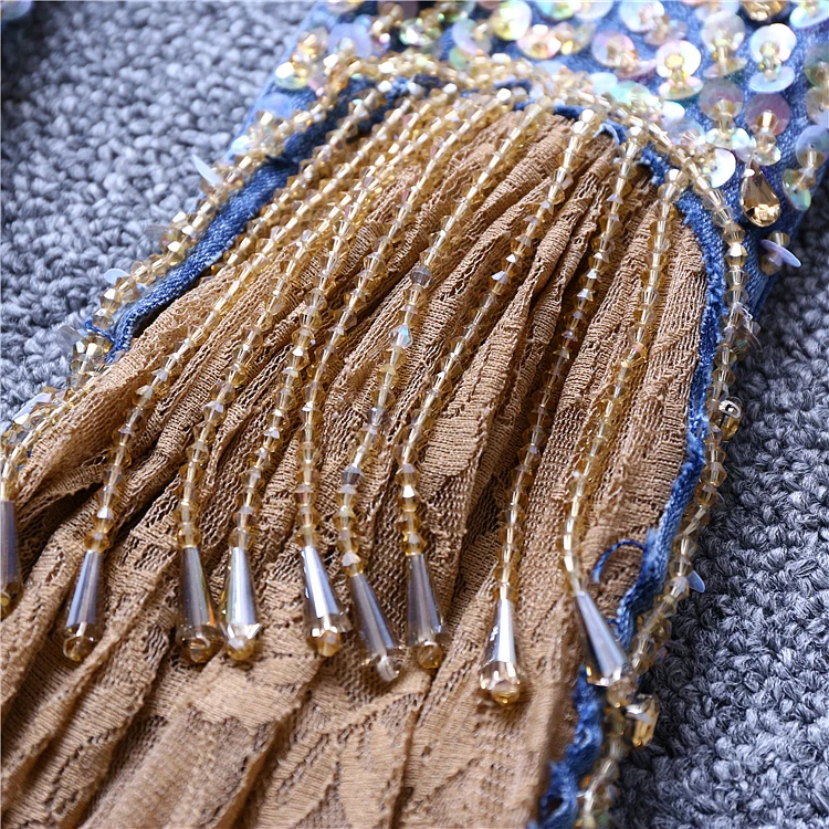 2020 женские модные кружевные сплайсинга джинсы Длинные Карандаш Сексуальные