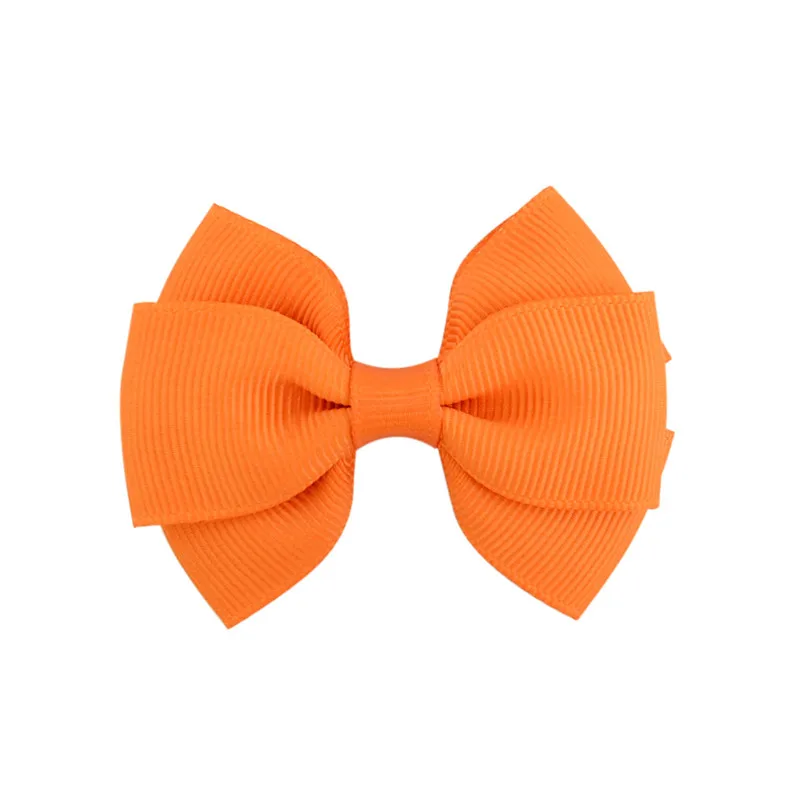 Baby Girls Hair Clip Small Ribbon Bows Hairpins Boutique Barrette Hairgrip Solid Girl Accessoriess | Детская одежда и обувь