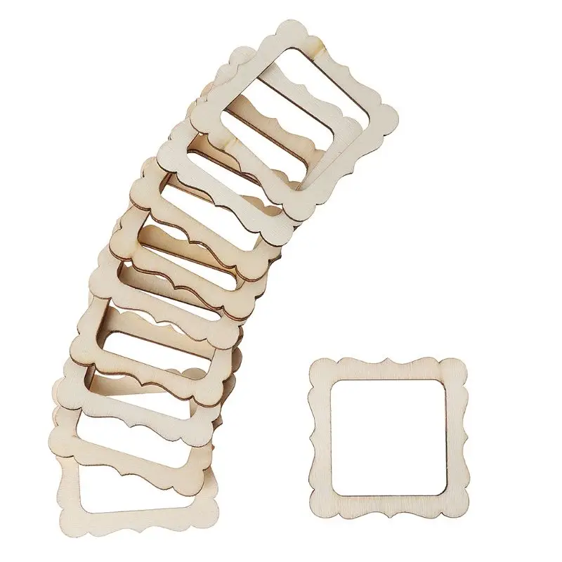 10 шт. деревянные декоративные рамки для фотографий | Дом и сад