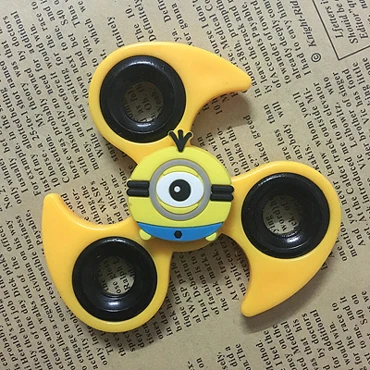 Yellow People Спиннеры палец ABS EDC руки Spinner Для детей аутизм СДВГ виды стилей беспокойство стресса фокусировки вручную spinner - Цвет: Yellow People