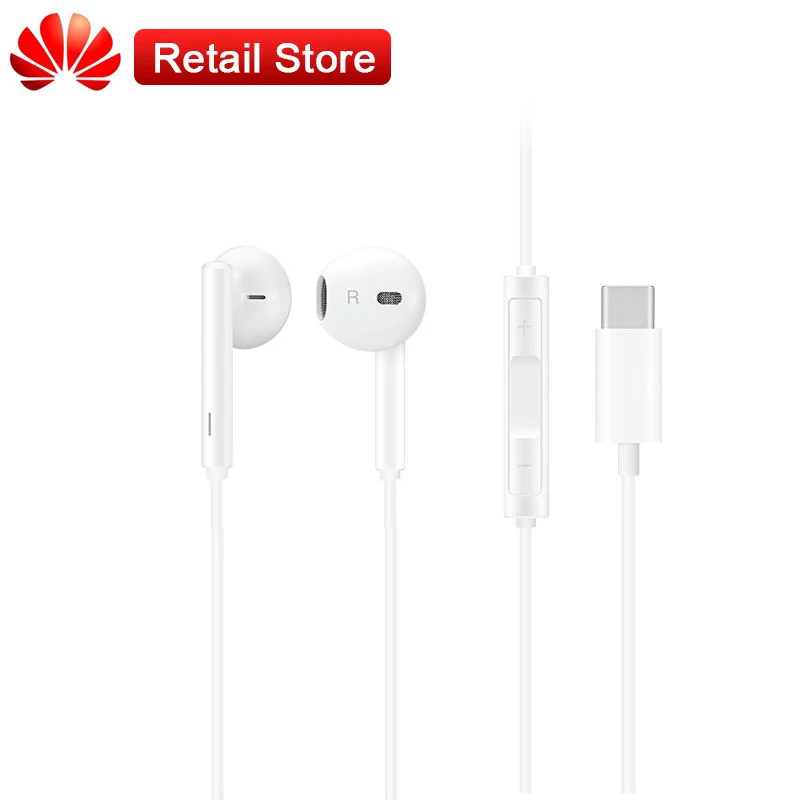 Huawei наушники CM33 классические вкладыши usb type C для huawei mate 10/mate 10 Pro Honor 9 смартфоны