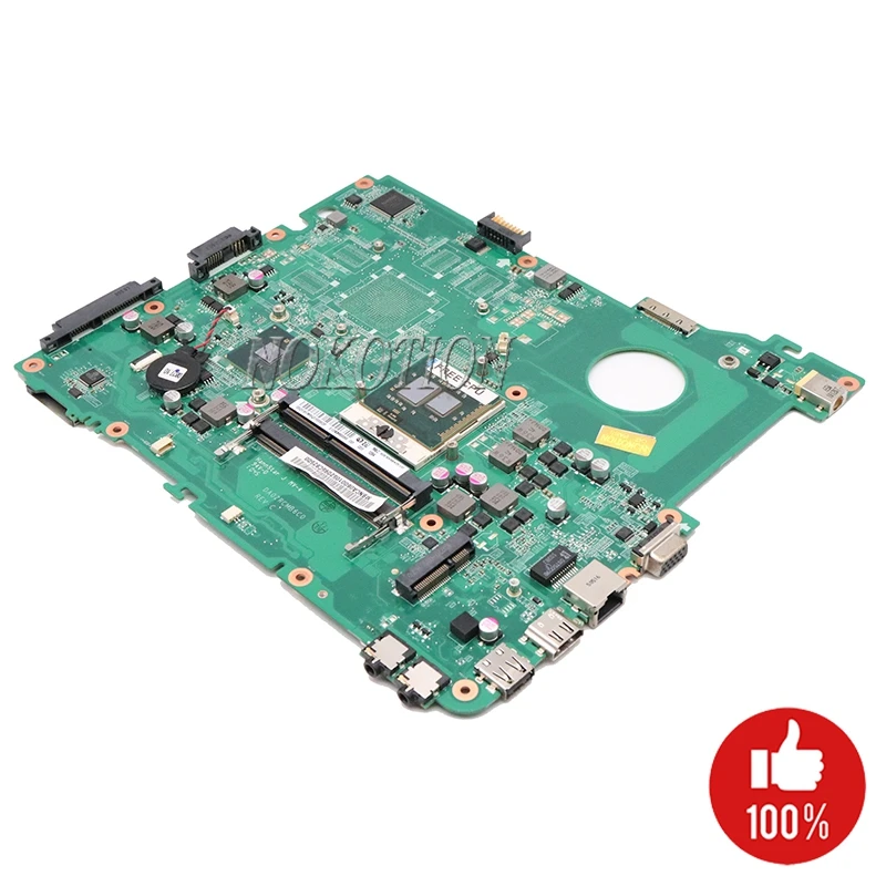 NOKOTION MBNCA06001 материнская плата для ноутбука ACER eMachines E732 материнская плата DA0ZRCMB6C0 HM55 DDR3 Бесплатный процессор