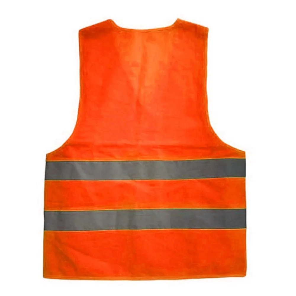 XL XXL XXXL светоотражающий флуоресцентный жилет желтый оранжевый цвет уличная