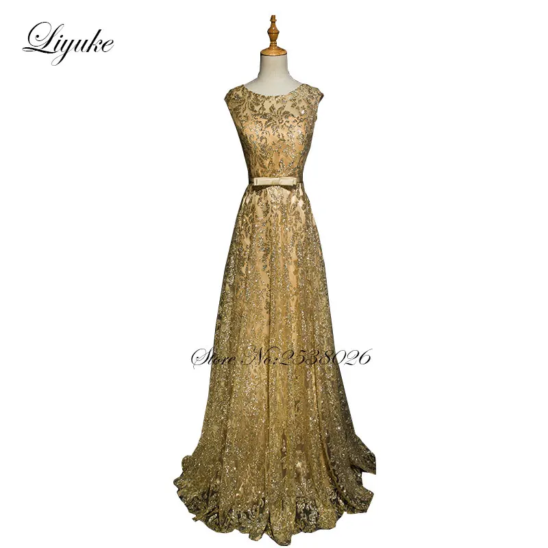 Liyuke/элегантное ТРАПЕЦИЕВИДНОЕ вечернее платье с зубчатым воротником роскошное
