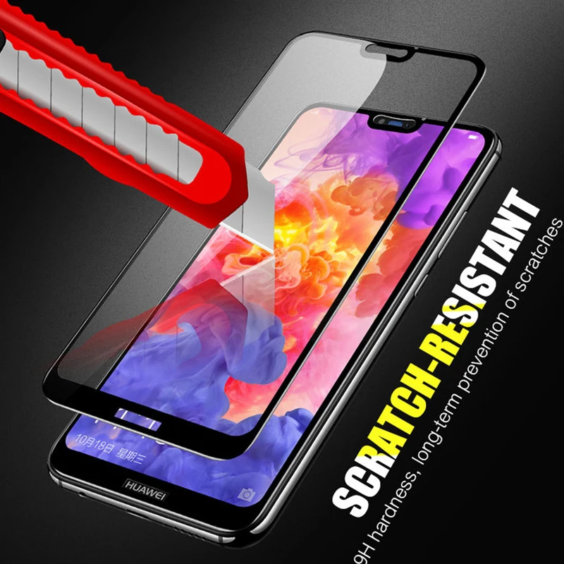 9D полный клей Экран протектор Стекло для huawei P20 pro изогнутые закаленное Стекло для P30 lite света Коврики 20 lite чехол фильм p 20 30