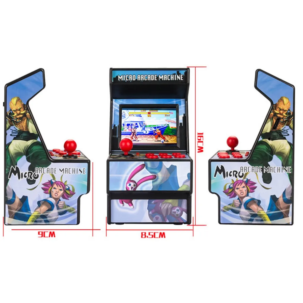 16 бит для sega игры 156 Gams в 1 Мини Портативная аркадная машина Классическая Ретро портативная игровая консоль аркадные игры L0530# D