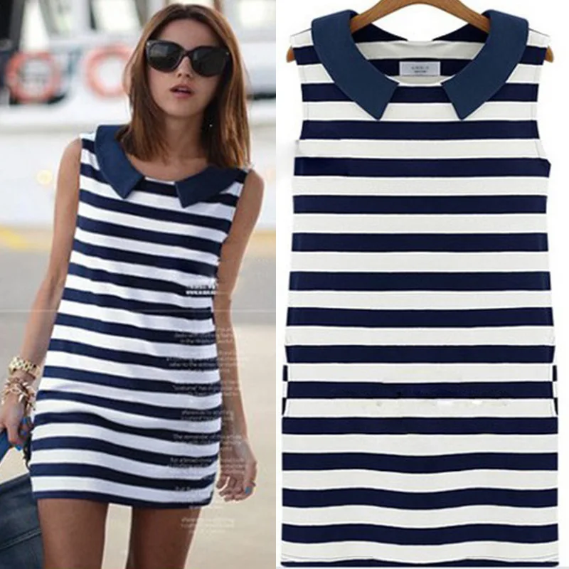 Платье воротник питер полиэтиленн без рукавов xxl полоска монтаж женщины вечернее