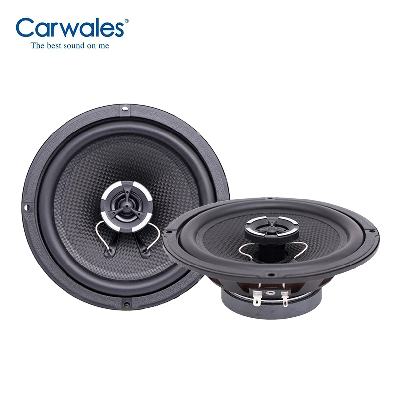 Carwales 6,5 ''2-полосный коаксиальный динамик автомобильный аудио Громкоговоритель для автомобиля парные Автомобильные колонки s 6,5 дюйма 2 шт