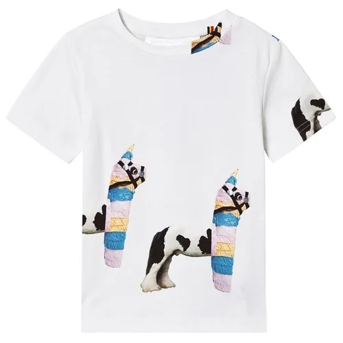 REFER TO THE PICS Caroline/ Детские футболки BOBO с единорогом Одежда для девочек топы+ пачка, комплекты одежды из 2 предметов полосатая рубашка - Цвет: REFER TO THE PICS